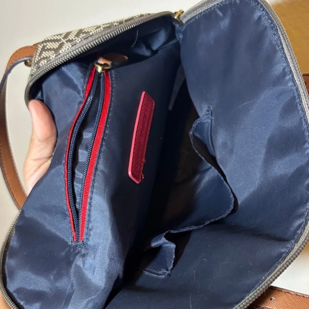 Tommy Hilfiger Signature Pattern Satchel